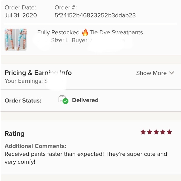 Tie Dye Sweatpants - Picture 7 of 7